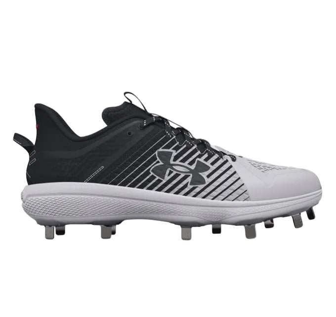 UA Yard Low Metal Baseball Cleats