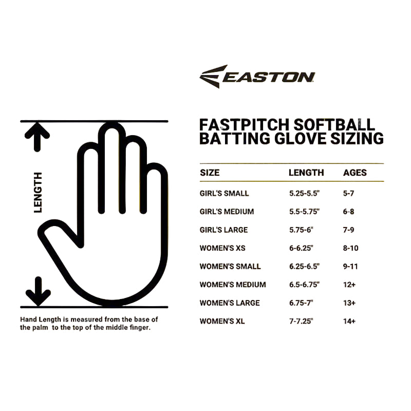 Easton Ghost Ethos Fastpitch Batting Gloves
