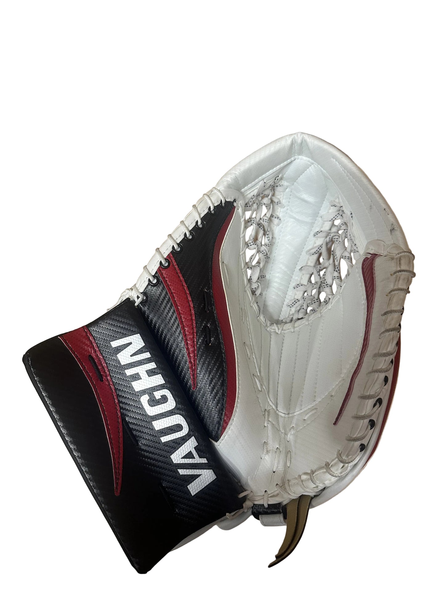 Vaughn Ventus LT90 Glove White/Black/Red Senior