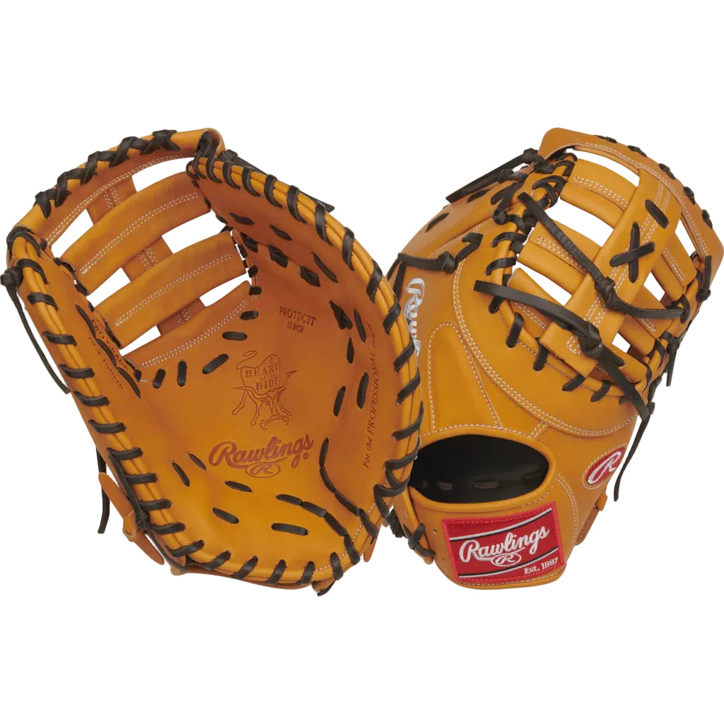 Rawlings Heart Of The Hide 13" First Base Mitt - Tan