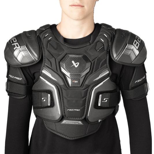 BAUER SUPREME F50 Pro Hockey Shoulder Pads Intermediate