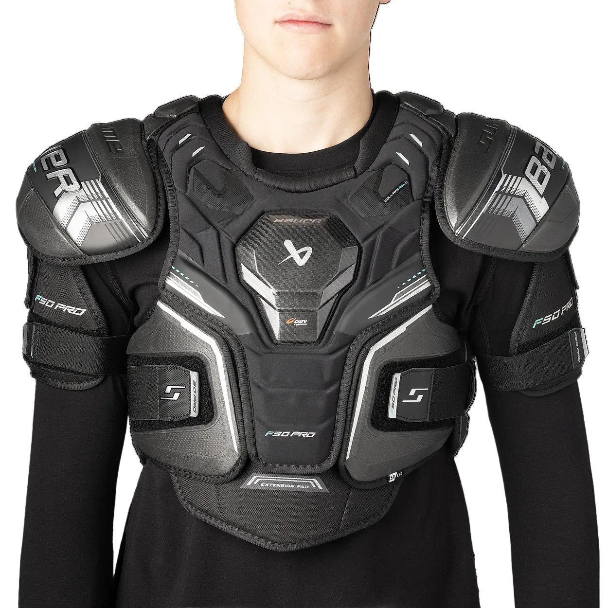 BAUER SUPREME F50 Pro Shoulder Pads Junior