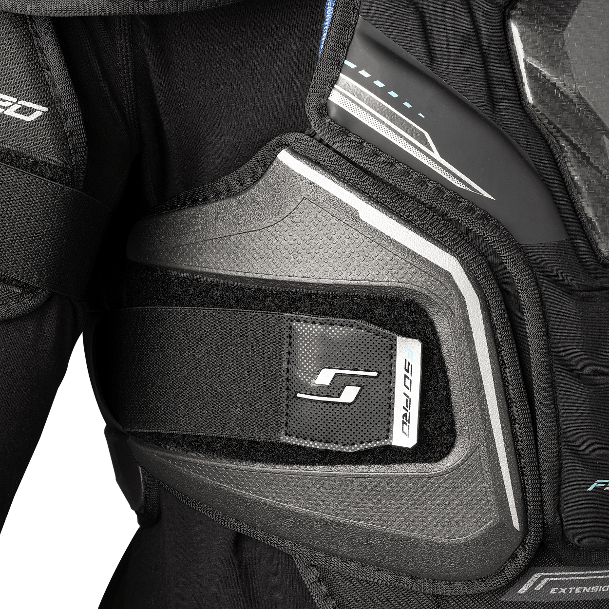 BAUER SUPREME F50 Pro Hockey Shoulder Pads Intermediate