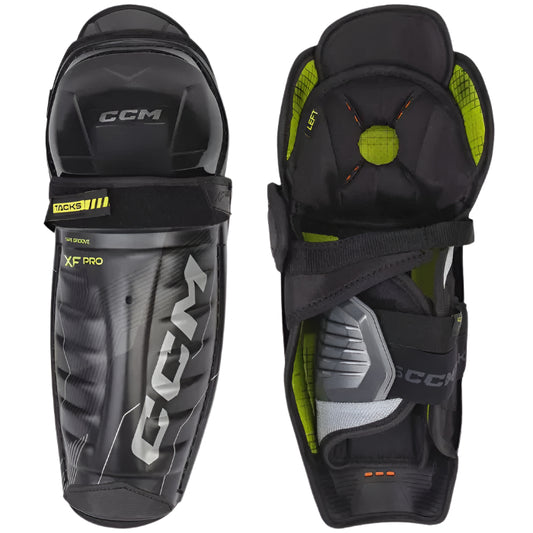 CCM Tacks XF Pro Shin Pads Junior