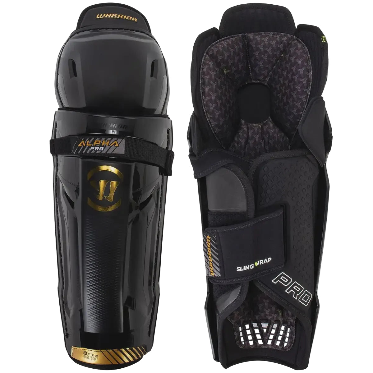 Warrior Alpha Pro Hockey Shin Pads Junior (2026)
