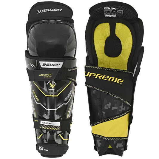 BAUER SUPREME MACH SHIN PADS YOUTH