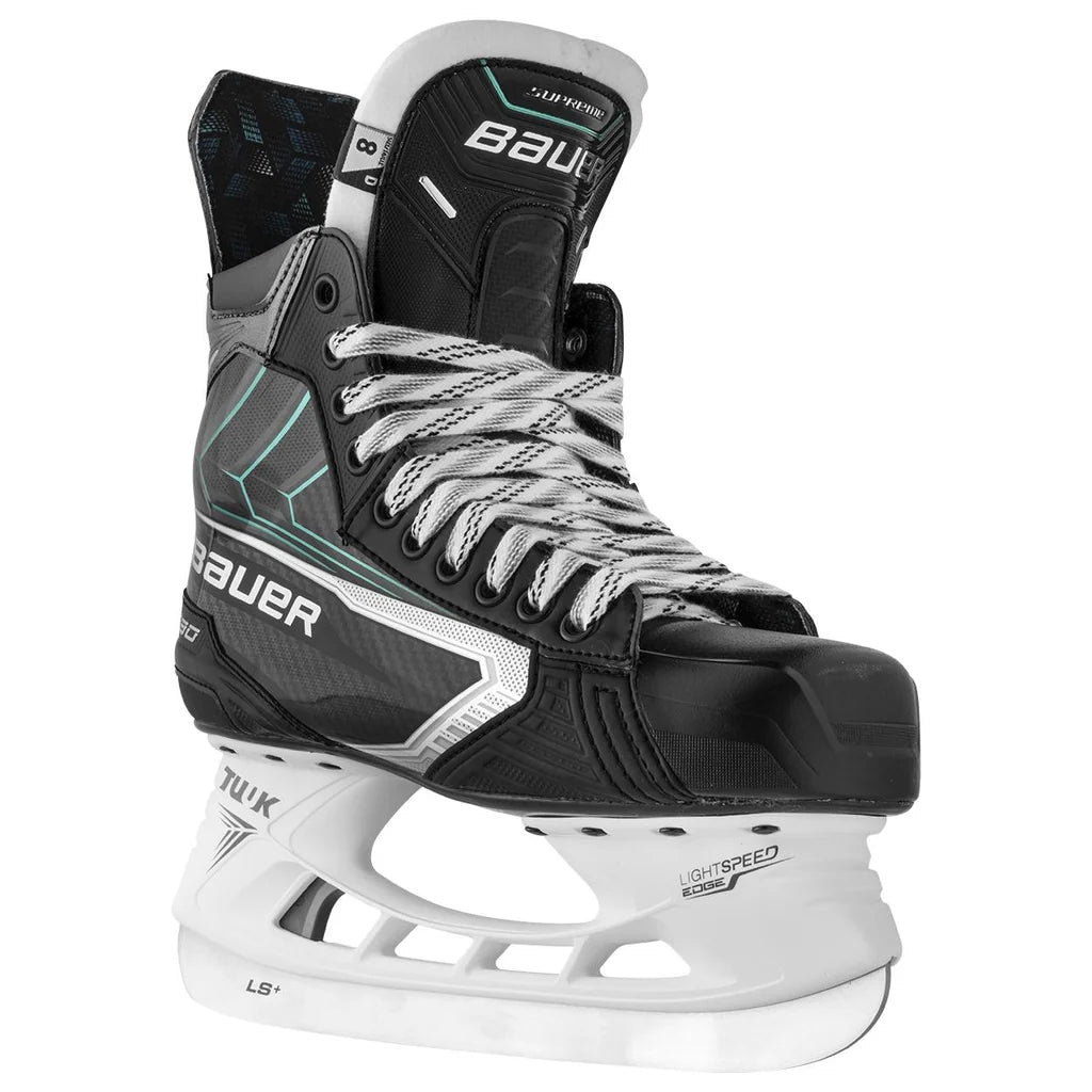 BAUER Supreme F30 intermediate skates featuring a comfortable design and lightweight blade for emerging players.