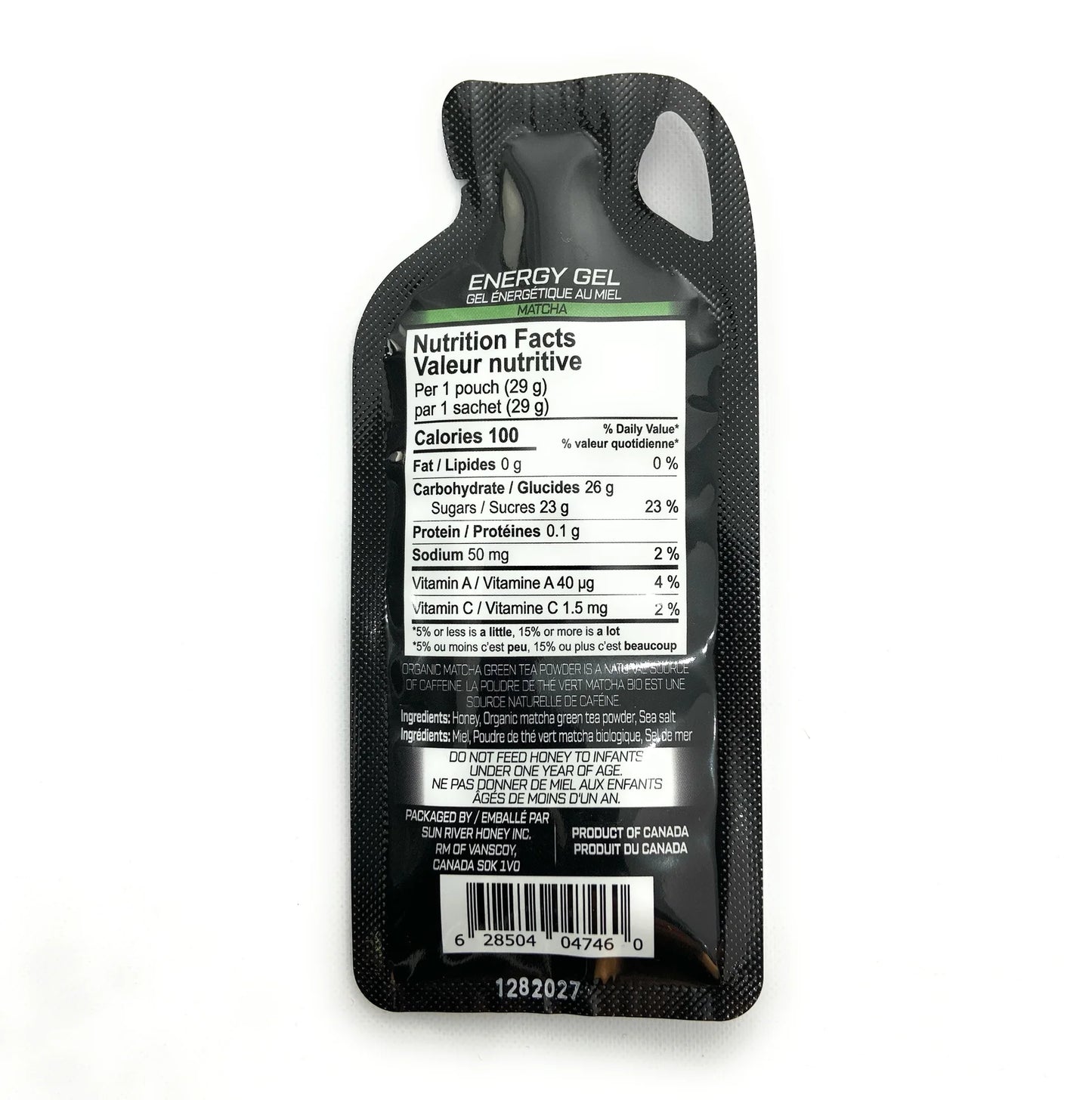 Sun River Honey Energy Gel