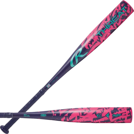 2026 Rawlings Threat -12 1 Piece Baseball Bat USSSA
