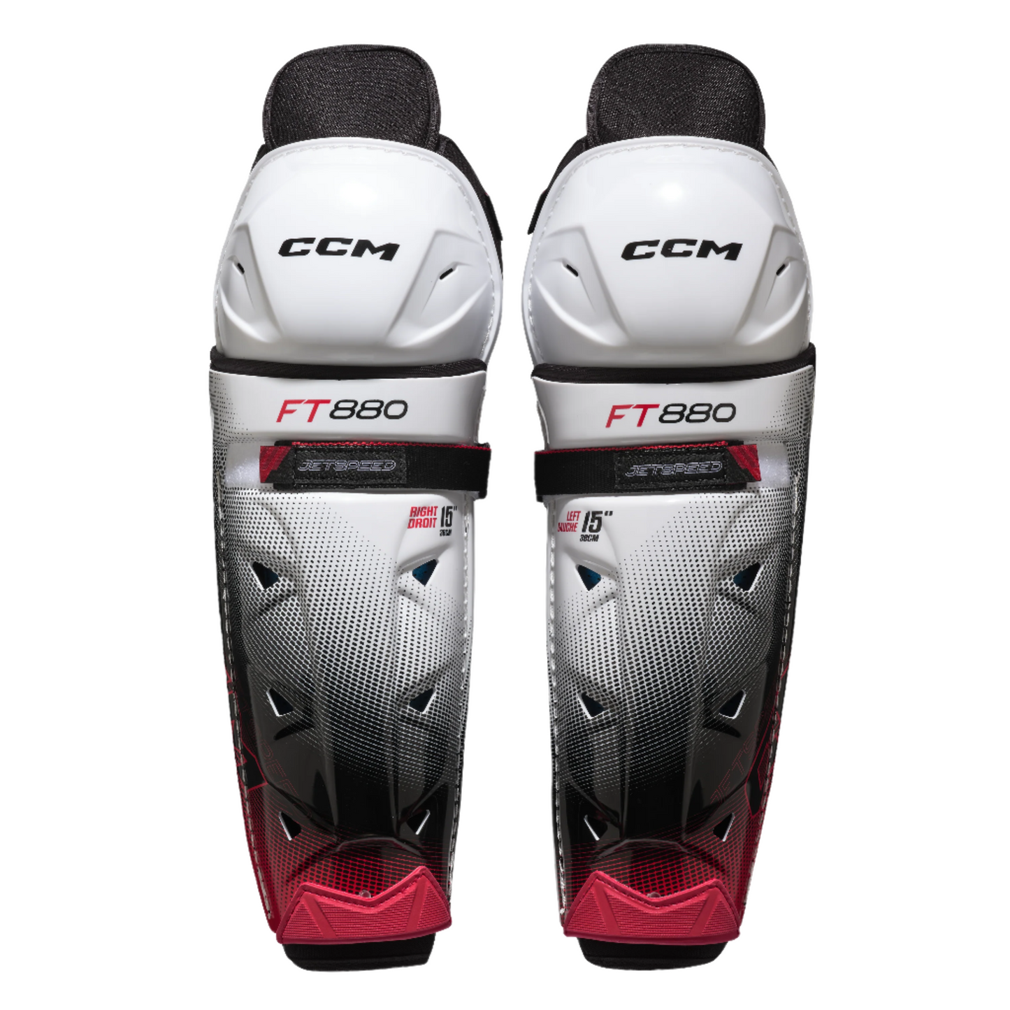 CCM Jet Speed FT880 Shin Guards Junior
