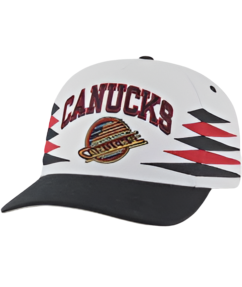 Vancouver Canucks Diamond Cut '47 Hitch in White