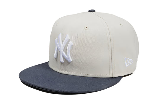 NEW YORK YANKEES 9FIFTY SNAPBACK BEIGE/NAVY
