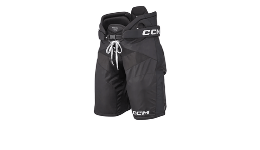 CCM Tacks Pro Hockey Pants Senior featuring sleek design and D3O smart foam technology for impact protection.