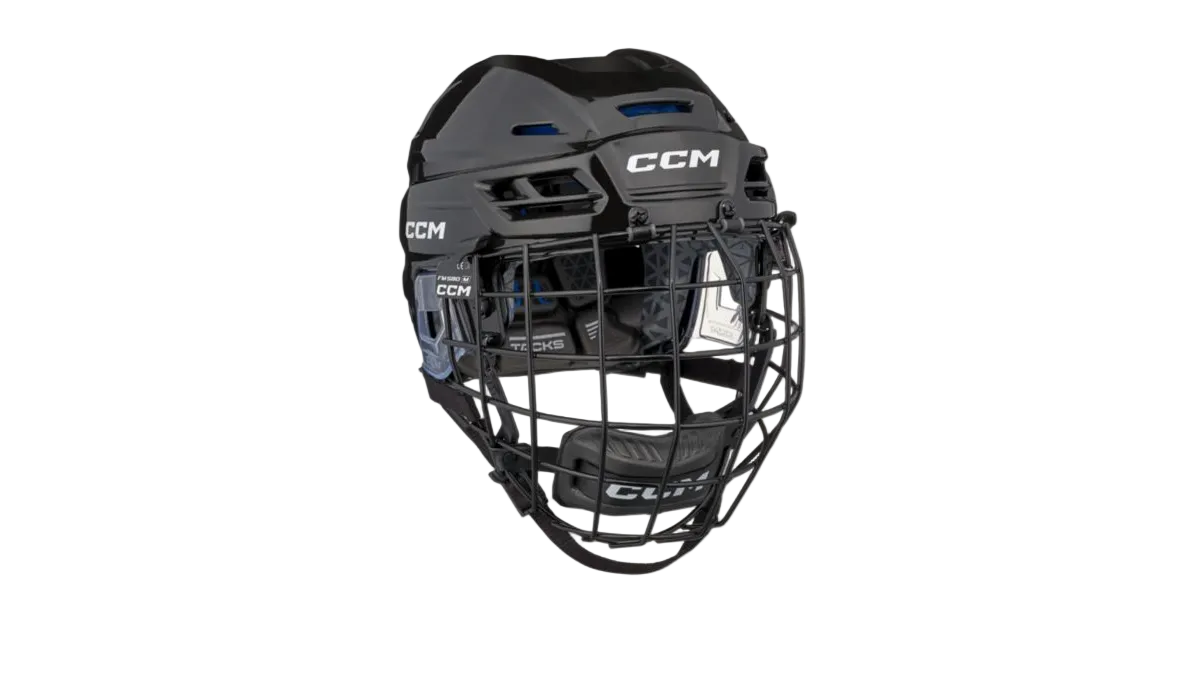 New CCM TACKS 310 Hockey Helmet Combo Junior