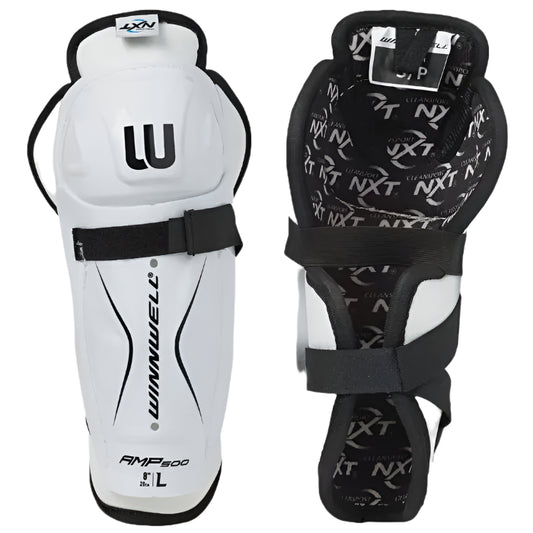 Winnwell Amp500  Youth Hockey Shin Pads